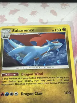 Salamence 106/168 Cosmos Holo Rare Promo Celestial Storm SM Pokemon Card NM - Image 2