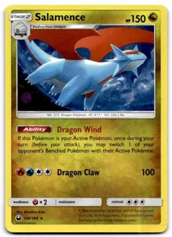 Salamence 106/168 Holo Promo Miscellaneous Cards & Products Pokemon Holo LP - Image 1