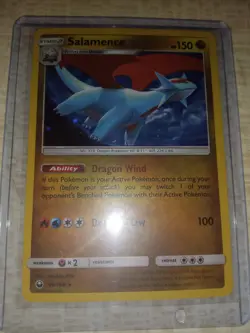 Salamence 106/168 Sm-Celestial Storm Reverse Holo Pokemon Card - Image 1