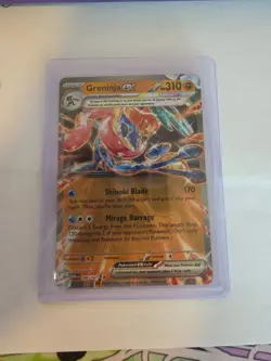 Greninja EX 106/167 Double Rare - Twilight Masquerade - Pokemon TCG Card - NM - Image 1