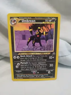 Pokemon Umbreon Neo Discovery Rare 32/75 2001 Stage 1 70 HP Nintendo Card - Image 1