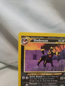 Pokemon Umbreon Neo Discovery Rare 32/75 2001 Stage 1 70 HP Nintendo Card - Image 5