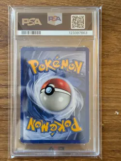 2006 Pokemon EX Holon Phantoms PSA 1 Gold Star Pikachu Holo #104 LIGHT SWIRL - Image 3