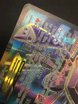 Pokemon TCG Genesect EX Full Art 120/124 Fates Collide Rare Holo Damaged HP - Image 5