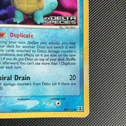 The Pokemon Company Ditto (Squirtle) 064/113 Delta Species Reverse Holo ENG HP60 - Image 4