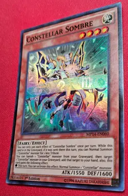 1x Yu-Gi-Oh! Constellar Sombre - MP14-EN060 - Super Rare - 1st Edition - NM - Image 1