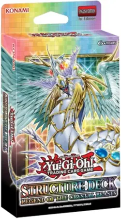 Structure Deck: Legend of the Crystal Beasts - 1st Edition Sealed Yu-Gi-Oh Struc - Image 1