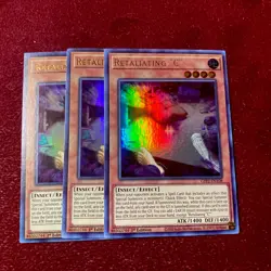 3x Retaliating "C" ULTRA RARE GFTP2 mint yugioh - Image 1