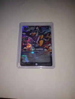 Disney LORCANA Let's Get Dangerous ENCHANTED 240/204 Foil Darkwing Duck Card - Image 1