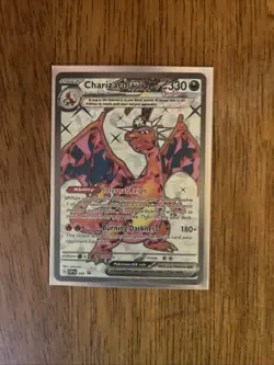 Pokemon Charizard EX-056-Black Star Promo Card-Obsidian Flames Box - Image 3