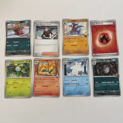 Pokemon TCG Destined Rivals Non Holo Bundle Of 8 Cards - Image 1