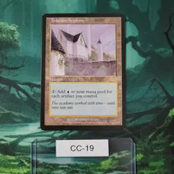 MTG Urza's Saga - Chase Card - Tolarian Academy - NM - Image 1