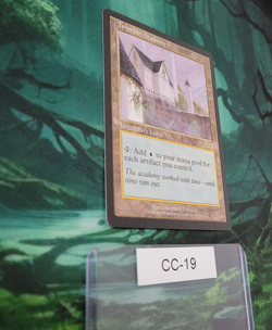 MTG Urza's Saga - Chase Card - Tolarian Academy - NM - Image 3