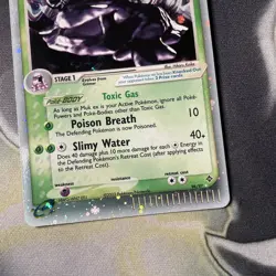 Pokemon TCG Muk EX Dragon Holo Card 96/97 EX Dragon Rare - NM - Image 3