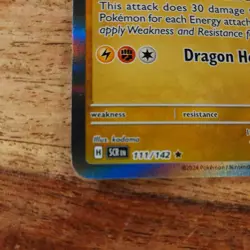 111/142 RAGING BOLT | RARE HOLO | STELLAR CROWN POKEMON CARD - Image 4