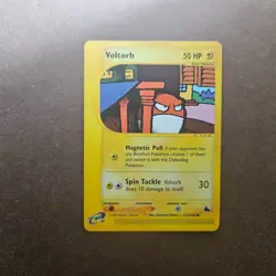 Voltorb 113/144 Pokemon Skyridge Regular Card - LP - Image 1