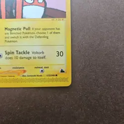 Voltorb 113/144 Pokemon Skyridge Regular Card - LP - Image 5