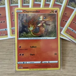 Pokemon Charmander Black Star Promo TCG Card SWSH092 x11 Pack Fresh - Image 2