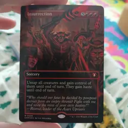 Insurrection (Borderless) Commander Masters Foil - Image 1