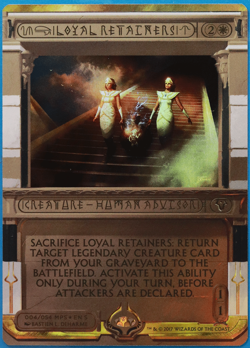 Loyal Retainers FOIL Masterpiece Series: Amonkhet Invocations NM (502221) - Image 1