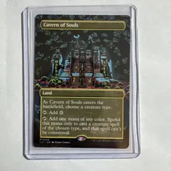 Cavern of Souls LCI 0345 Showcase(borderless) NM MTG Land Lost Caverns of Ixalan - Image 1