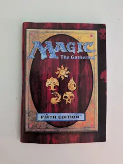 Magic The Gathering FIFTH EDITION RULEBOOK MTG - Image 1