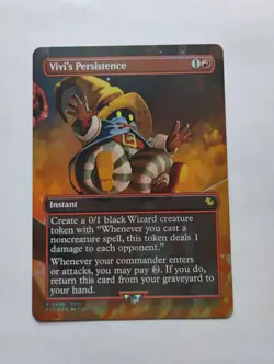 Vivi's Persistence Foil Magic The Gathering Eng FFIX 2023 #0458 - Image 1
