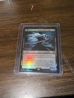 Sephiroth, Fabled SOLDIER - (FOIL) - FINAL FANTASY - NM MTG 2 Sided One Winged - Image 1