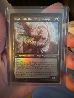 Sephiroth, Fabled SOLDIER - (FOIL) - FINAL FANTASY - NM MTG 2 Sided One Winged - Image 5