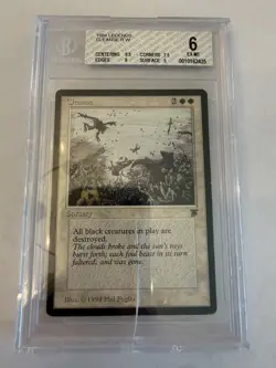 MTG Cleanse Legends Regular Rare BGS 6 EX-MT - Image 1