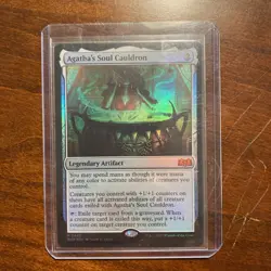 MTG FOIL Agatha's Soul Cauldron - Wilds of Eldraine #242 - Image 1