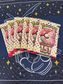 6x packs of Pokemon TCG: Scarlet & Violet 151 + Booster Bundle Box - Image 3