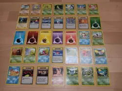 lot de 35 cartes pokemon wizard BE/TBE fr - Image 1