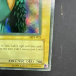 Yu-Gi-Oh! TCG Goddess of Whim McDonald's Promo MP1-003 Holo Super Rare - Image 2