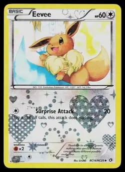 Pokemon Card - Eevee Legendary Treasures: Radiant Collection RC14/RC25 Holo - Image 1