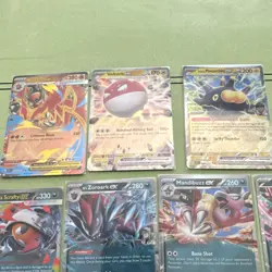 Pokemon Ascended Hero’s EX lot 11 cards + 111 Reverse Holo Foil no duplicates - Image 2