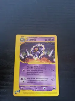 Starmie 30/144 Non Holo Rare Pokemon Card Skyridge - Image 1