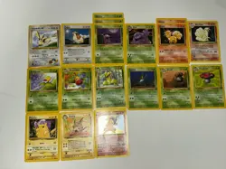 Pokemon TCG Lot 18 Cards 2 Holo 2 1st Edition Raw Holos Typhlosion NineTails - Image 1