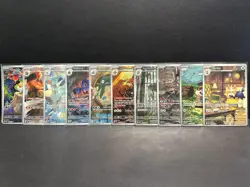 Pokemon White Flare Full Art Cards Lot Of 10 - Image 1
