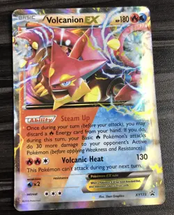 Pokemon Card Volcanion EX XY173 Promo Ultra Rare - Image 1