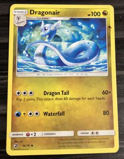 Pokemon Card Dragonair Dragon Majesty 36/70 Uncommon - Image 1
