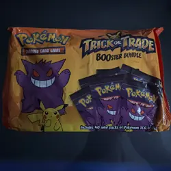Pokemon 2022 Trick or Treat Trade BOOster Bundle 40 Packs Halloween Cards NEW 820650850783 - Image 1