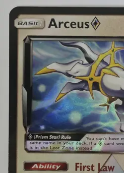 Arceus Prism Star 96/131 Forbidden Light Ultra Rare Holo Pokemon Card - Image 2