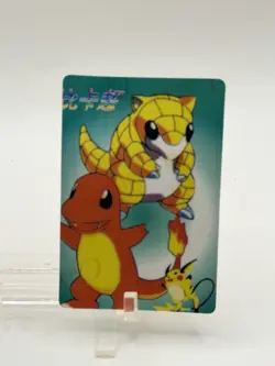 Pokemon Rare Vintage Japanese Hologram Sticker Card 1990’s - Image 2