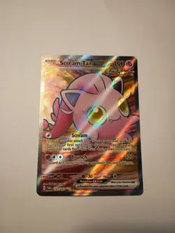 Scream Tail ex 197/167 TWM Twilight MasqueradeFull Art NM Pokemon Card - Image 1