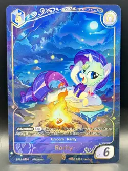Rarity - My Little Pony Card Game BP01-GR06 - Image 1