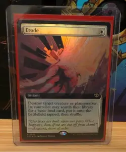 Erode (Extended Art) Secrets of Strixhaven Foil - Image 1
