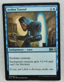 MTG Aether Tunnel Core Set 2019 43 / 280 English Magic the Gathering - Image 1