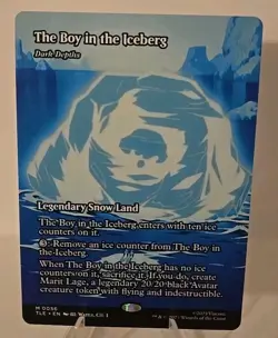 The Boy in the Iceberg Dark Depths (Borderless) MTG Avatar: The Last Airbender - Image 1