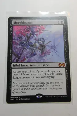 MTG Bitterblossom x1- -Ultimate Masters-Lightly Played - Image 1